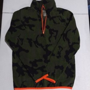 Tek Gear Camo Fleece Pullover Size M 10/12